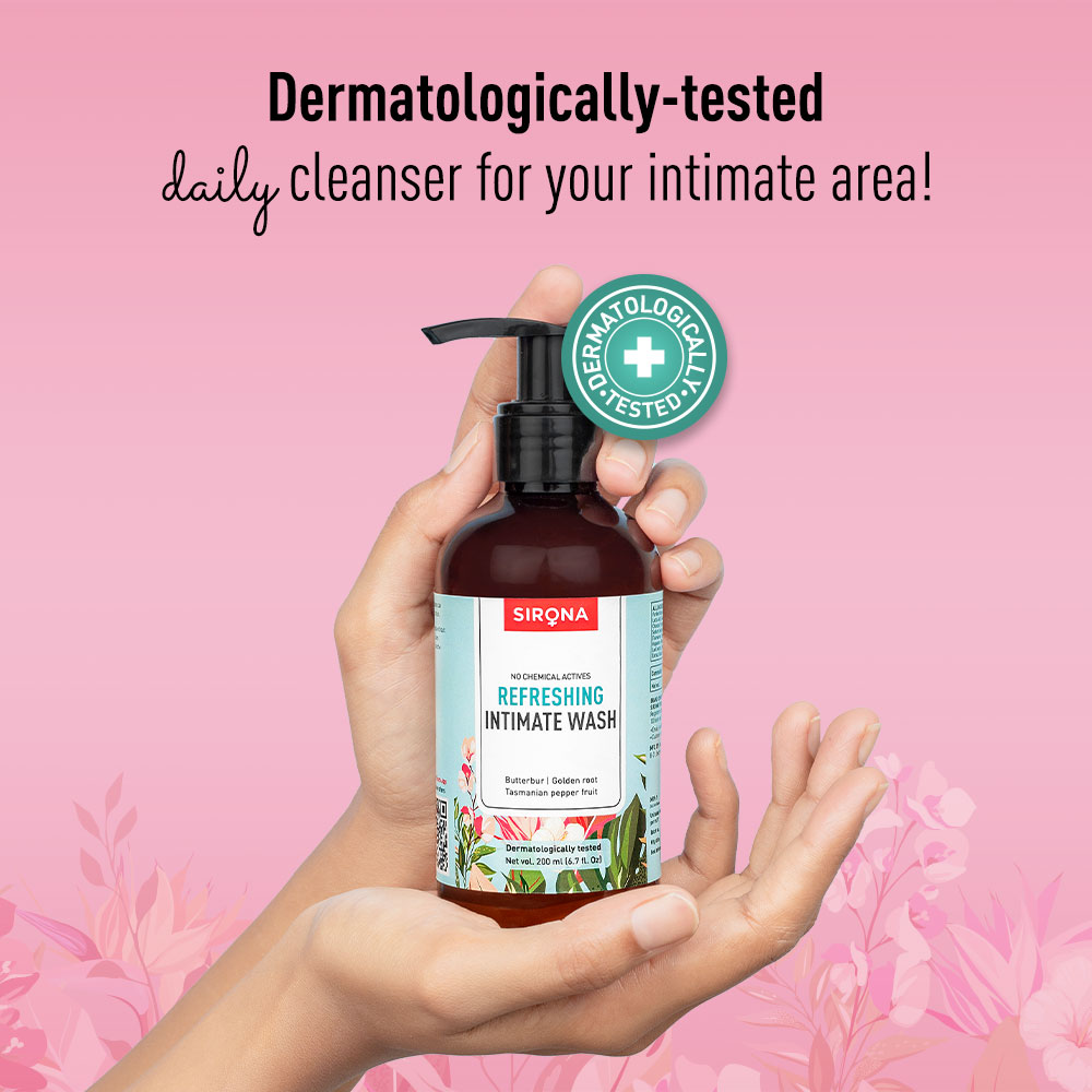 Sirona Refreshing Intimate Wash, 200 ml, Pack of 1 Sirona Refreshing Intimate Wash, 200 ml, Pack of 1