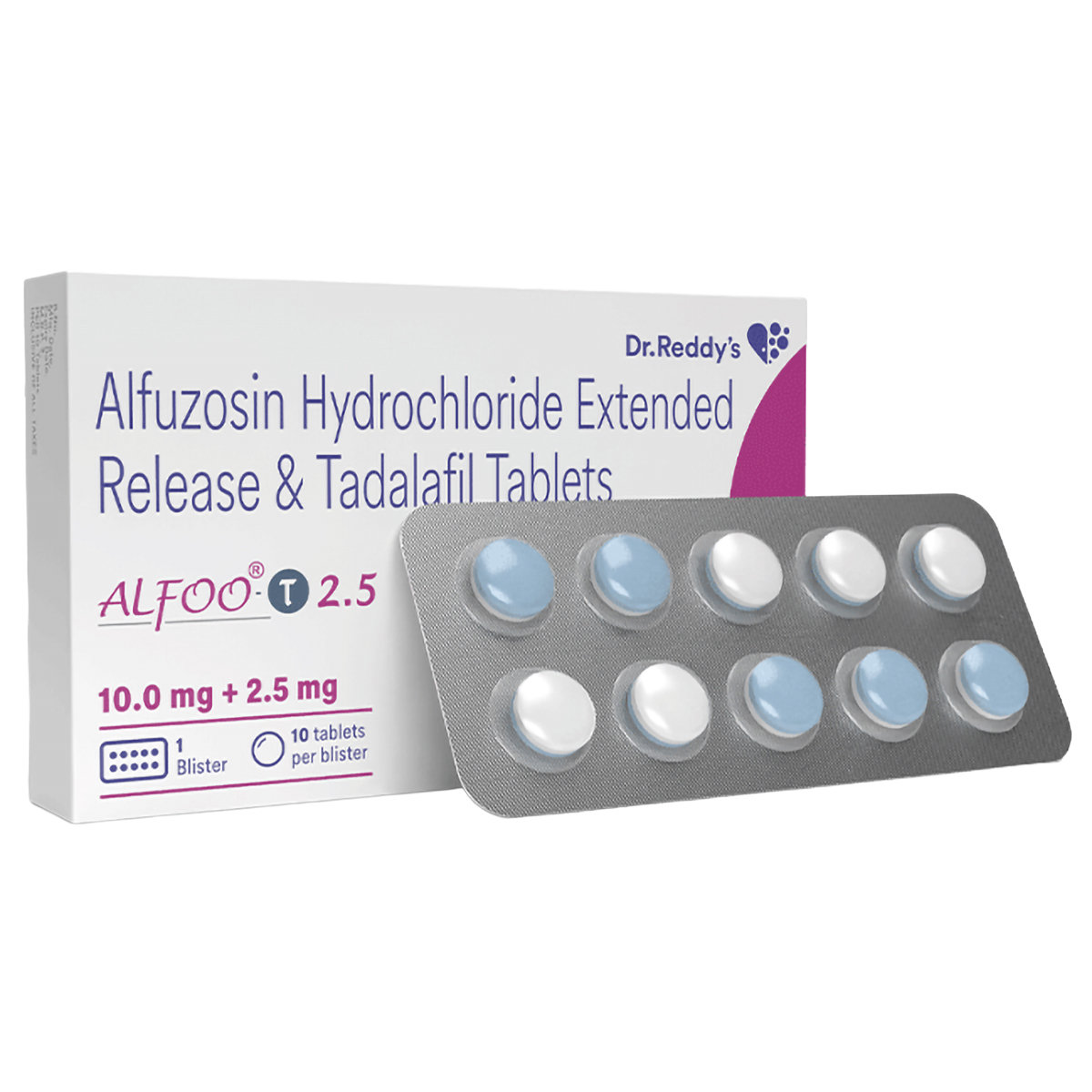 Alfoo-T 2.5 Tablet 10's, Pack of 10 Alfoo-T 2.5 Tablet 10's, Pack of 10