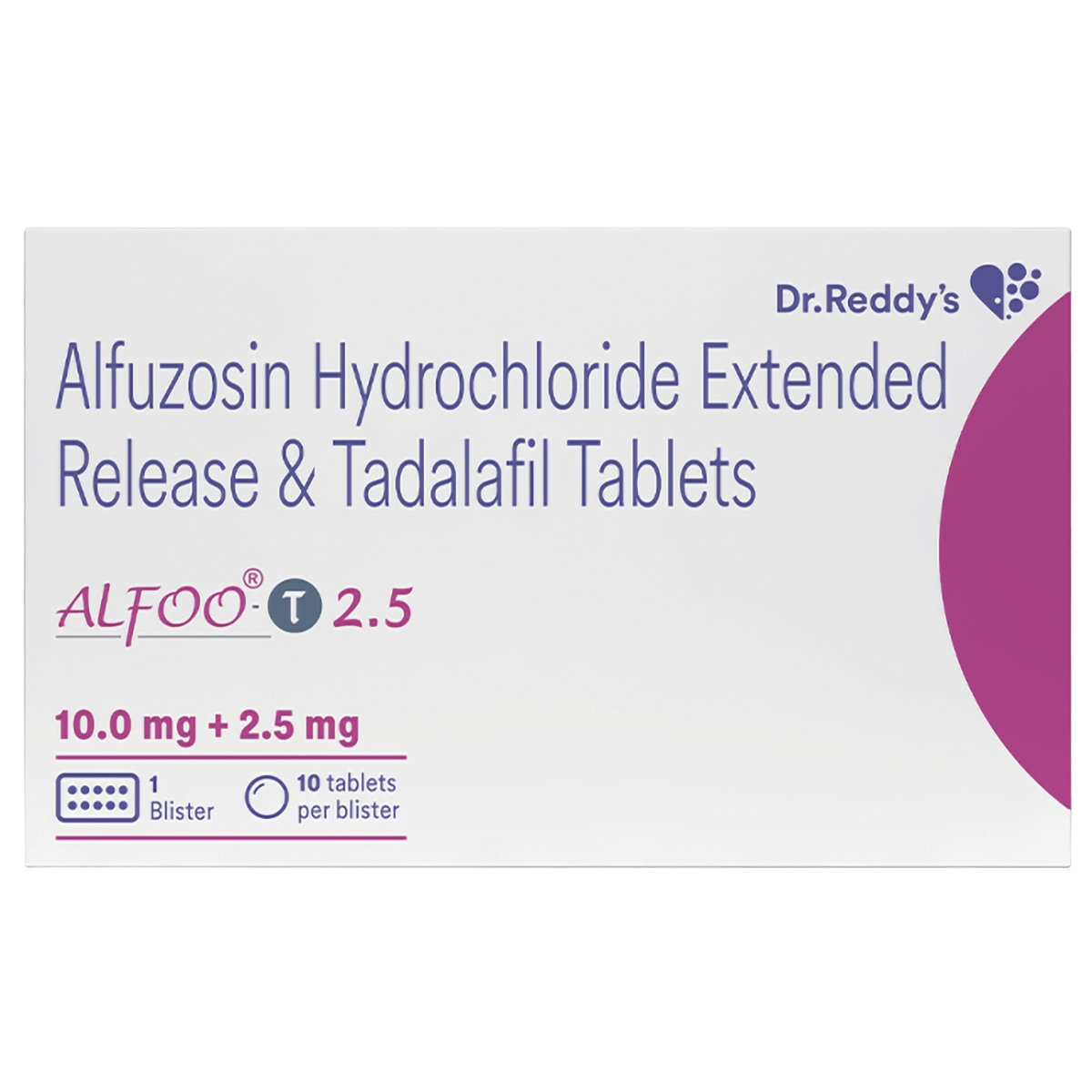 Alfoo-T 2.5 Tablet 10's, Pack of 10 Alfoo-T 2.5 Tablet 10's, Pack of 10