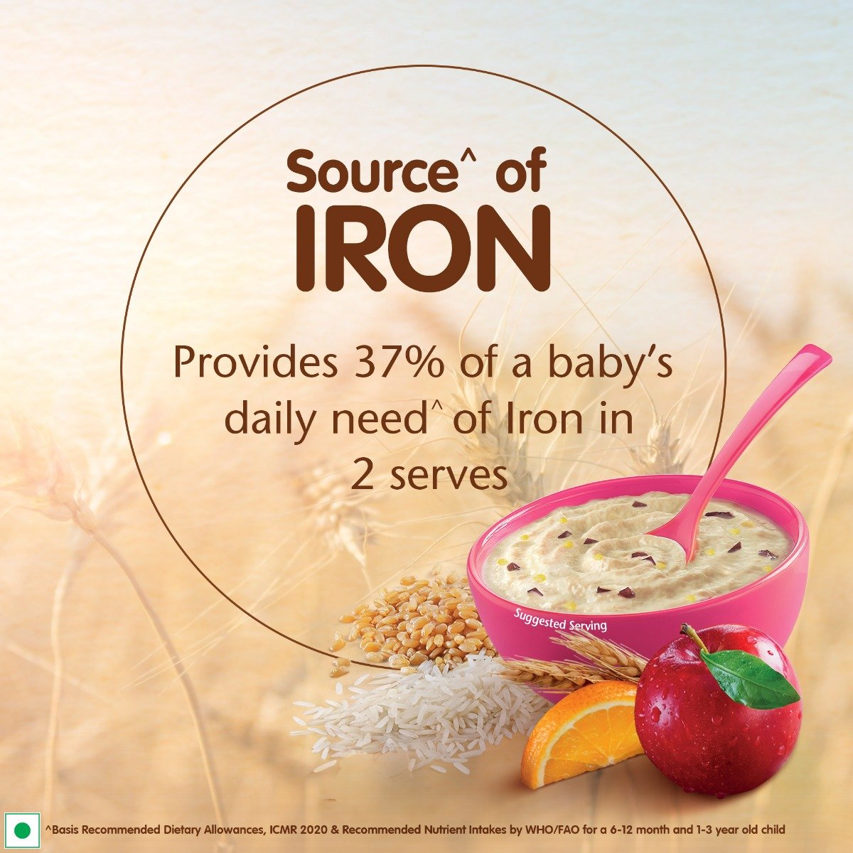 CERELAC Baby Food Cereal | No Preservatives | Wheat Rice Mixed Fruit for 10 to 24 Months Baby | Source of Iron & Protein | Instant Baby Food Cereal | 300 gm, Pack of 1 CERELAC Baby Food Cereal | No Preservatives | Wheat Rice Mixed Fruit for 10 to 24 Months Baby | Source of Iron & Protein | Instant Baby Food Cereal | 300 gm, Pack of 1