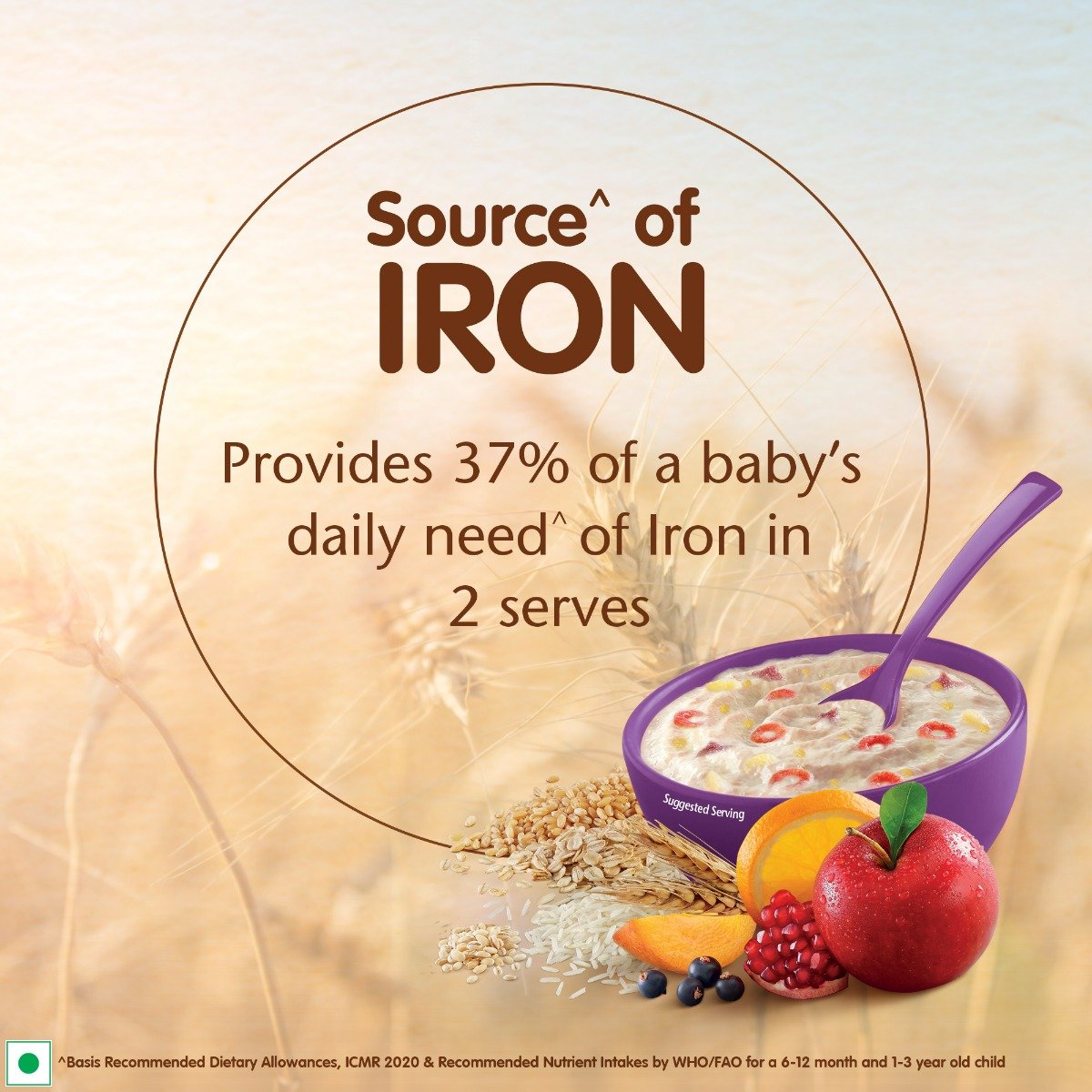 Nestle CERELAC 5 Grains & Fruits Baby Food Cereal, No Preservatives, 18 to 24 Months Baby, 300 gm, Pack of 1 Nestle CERELAC 5 Grains & Fruits Baby Food Cereal, No Preservatives, 18 to 24 Months Baby, 300 gm, Pack of 1