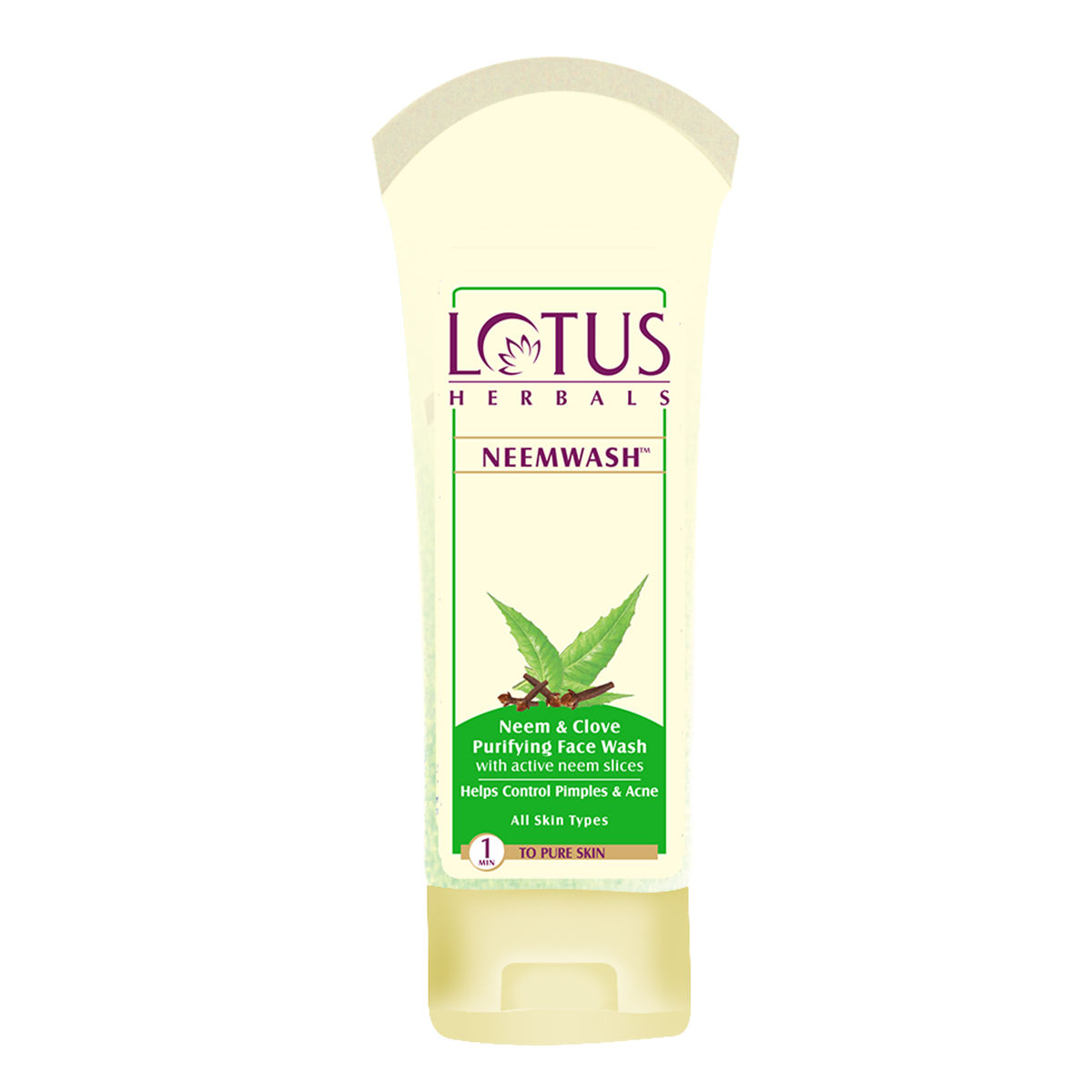 Lotus Herbals Neemwash Neem & Clove Purifying Face Wash, 80 gm Price