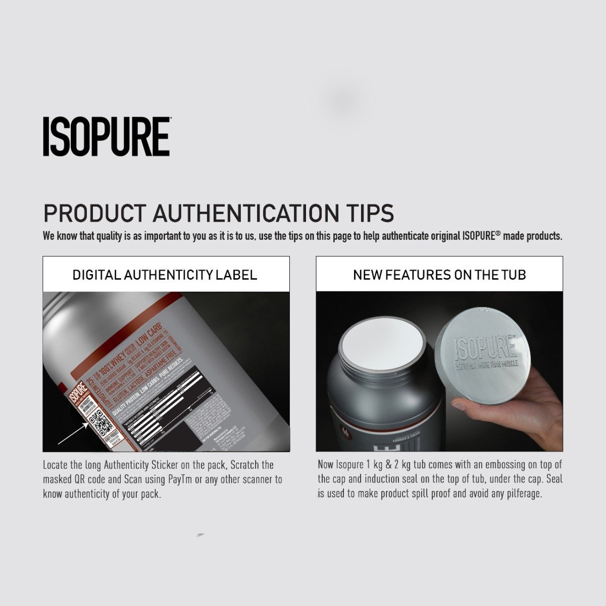 Isopure Low Carb 100% Whey Protein Isolate Dutch Chocolate Flavour Powder, 4.40 lb, Pack of 1 Isopure Low Carb 100% Whey Protein Isolate Dutch Chocolate Flavour Powder, 4.40 lb, Pack of 1