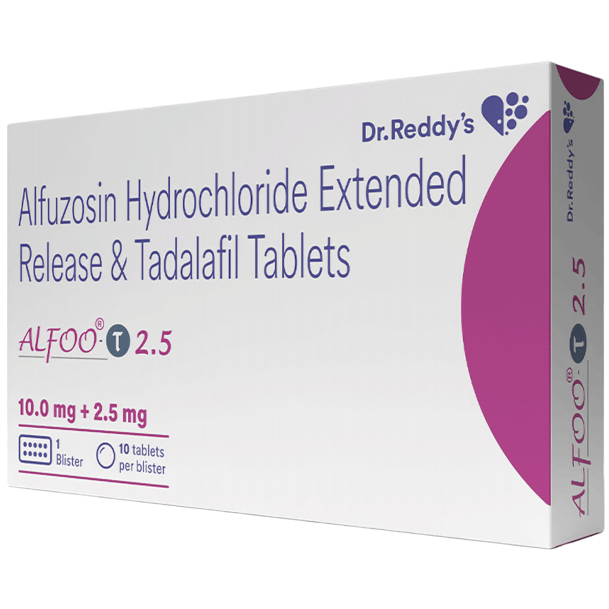 Alfoo-T 2.5 Tablet 10's, Pack of 10 Alfoo-T 2.5 Tablet 10's, Pack of 10