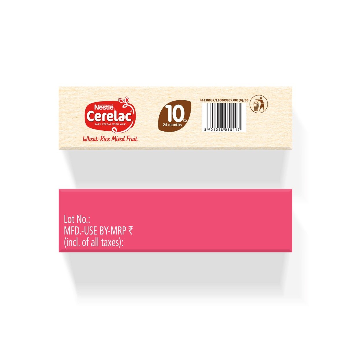 CERELAC Baby Food Cereal | No Refined Sugar | No Preservatives | Wheat Rice Mixed Fruit for 10 to 24 Months Baby | Omega 3 Iron Protein Calcium Vitamin D for Babies | Instant Baby Food Cereal | 300 gm, Pack of 1 CERELAC Baby Food Cereal | No Refined Sugar | No Preservatives | Wheat Rice Mixed Fruit for 10 to 24 Months Baby | Omega 3 Iron Protein Calcium Vitamin D for Babies | Instant Baby Food Cereal | 300 gm, Pack of 1