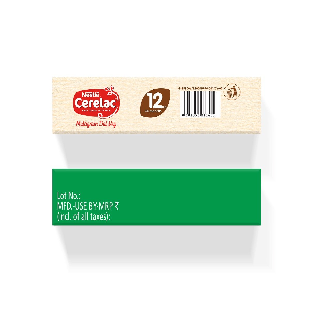 CERELAC Baby Food Cereal | No Refined Sugar | No Preservatives | Multigrain Dal Veg for 12 to 24 Months Baby | Omega 3 Iron Protein Calcium Vitamin D for Babies | Instant Baby Food Cereal | 300 gm, Pack of 1 CERELAC Baby Food Cereal | No Refined Sugar | No Preservatives | Multigrain Dal Veg for 12 to 24 Months Baby | Omega 3 Iron Protein Calcium Vitamin D for Babies | Instant Baby Food Cereal | 300 gm, Pack of 1