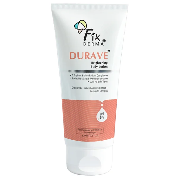 Fixderma Durave Brightening Body Lotion, 200 ml