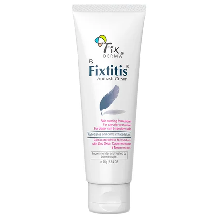Fixderma Fixtitis Antirash Cream, 75 gm