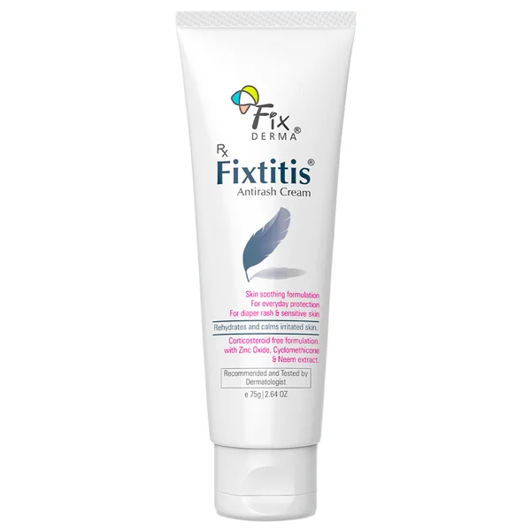 Fixderma Fixtitis Antirash Cream, 75 gm