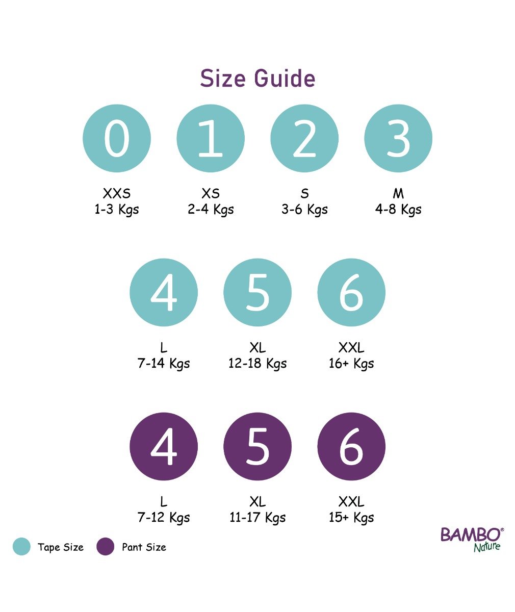 Bambo Nature Pant Diapers XL, 19 Count, Pack of 1 Bambo Nature Pant Diapers XL, 19 Count, Pack of 1