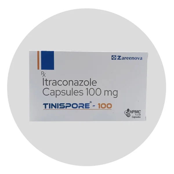 Tinispore-100 Capsule 10's