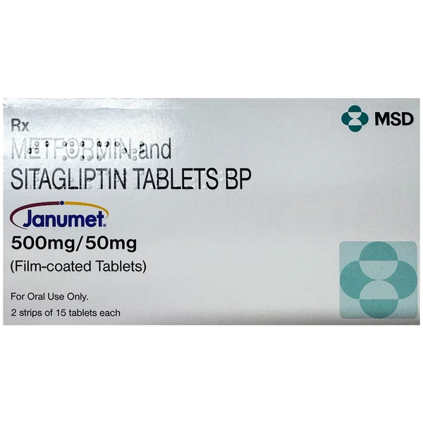 Janumet 500/50 Tablet 15's