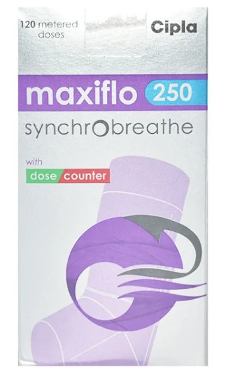 Maxiflo 250 Synchrobreathe Inhaler 120 mdi
