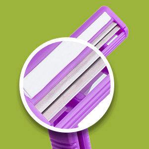 Sirona Aloe-Boost Disposable Twin Blade Razor for Women, 5 Count, Pack of 1 Sirona Aloe-Boost Disposable Twin Blade Razor for Women, 5 Count, Pack of 1