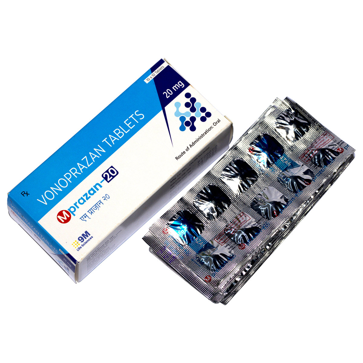 Mprazan-20 mg Tablet 10's, Pack of 10 Mprazan-20 mg Tablet 10's, Pack of 10