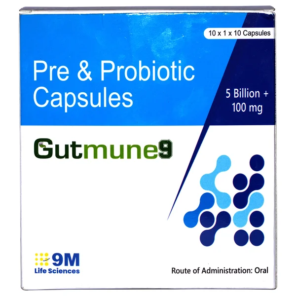 Gutmune 9 Capsule 10's