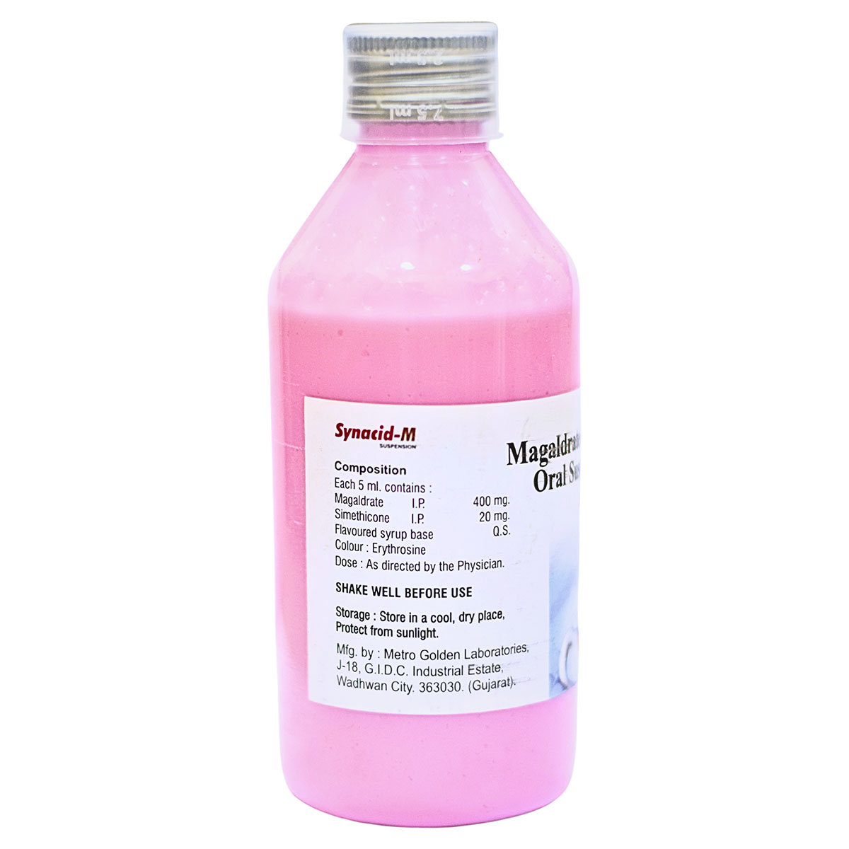 Synacid-M Oral Suspension 200 ml, Pack of 1 Oral Suspension Synacid-M Oral Suspension 200 ml, Pack of 1 Oral Suspension
