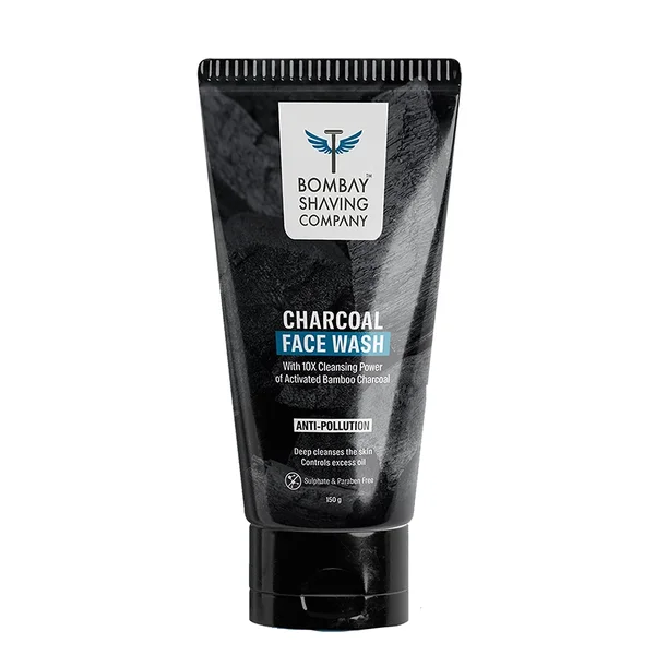 Bombay Shaving Company Charcoal Face Wash, 150 gm