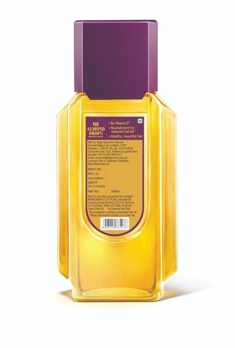 Bajaj Almond Drops Hair Oil Vitamin E Review Shocking Ingredients
