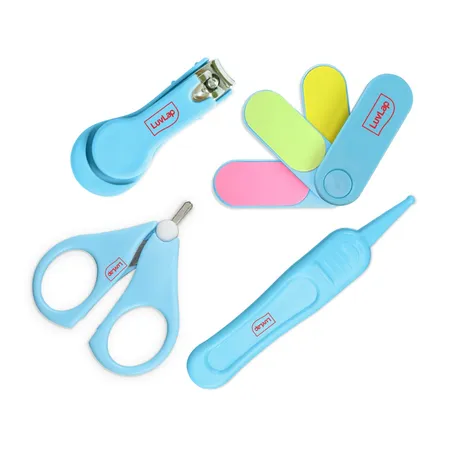 Luvlap Baby Nail Grooming Set Blue for 0M+ (19182), 1 Kit