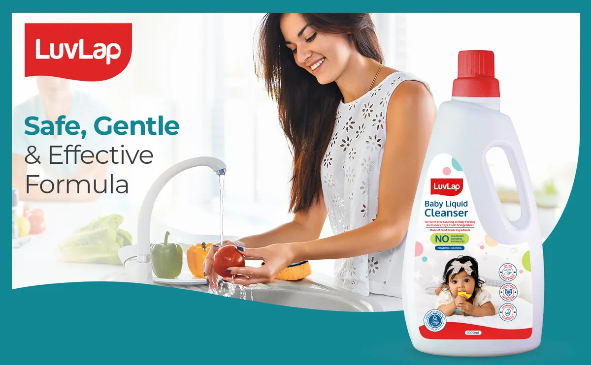 Buy LUVLAP BABY LIQUID CLEANSER 1000ML (19683) 19 Minutes