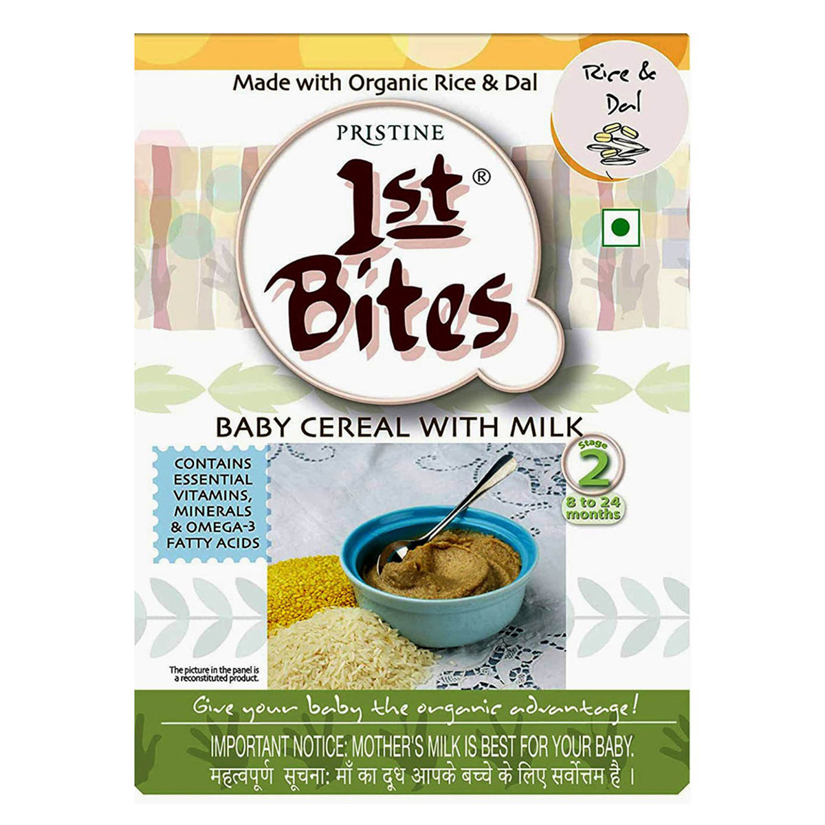Pristine 1st Bites Rice & Dal Powder, 300 gm, Pack of 1 Pristine 1st Bites Rice & Dal Powder, 300 gm, Pack of 1