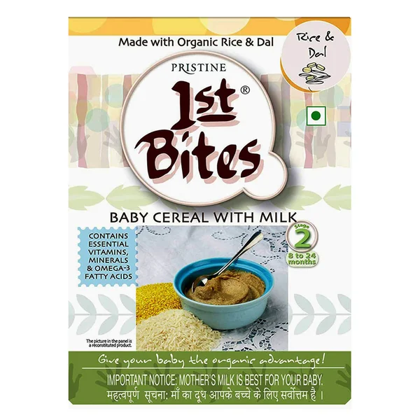 Pristine 1st Bites Rice &amp; Dal Powder, 300 gm, Pack of 1