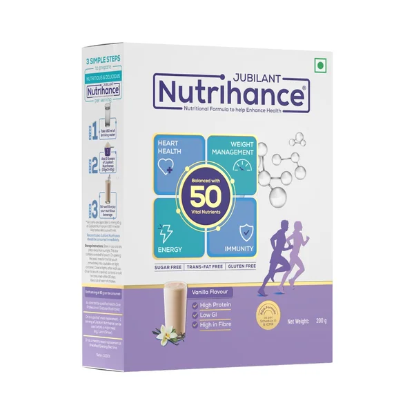 Nutrihance Sugar Free Vanilla Flavour Powder, 200 gm
