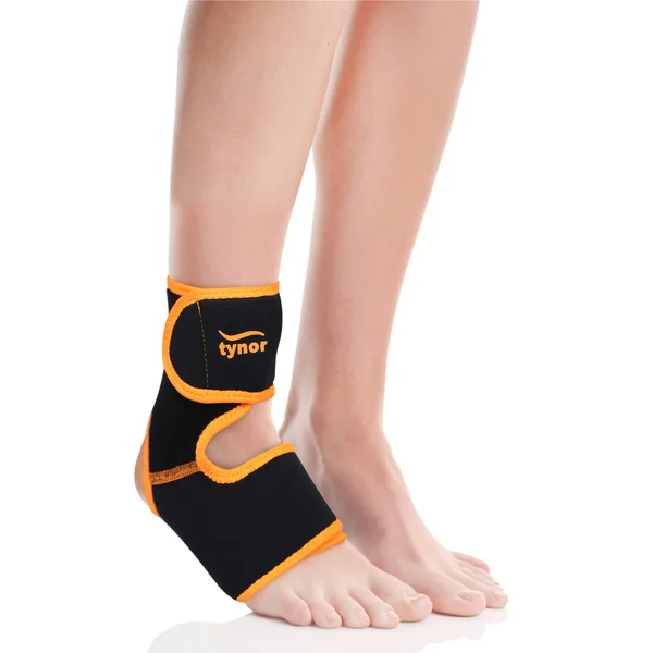 Tynor Ankle Support Neo Orange Universal, 1 Pair