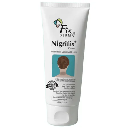 Fixderma Nigrifix Cream For Dark Neck, Elbow & Knee, 100 gm | Underarm Whitening Cream With Lactic Acid