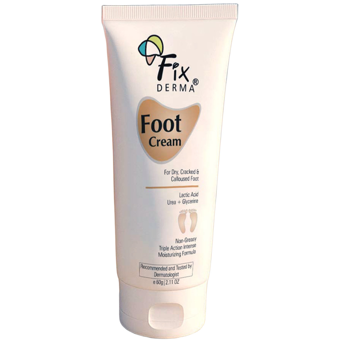FixDerma Foot Cream, 60 gm, Pack of 1 FixDerma Foot Cream, 60 gm, Pack of 1