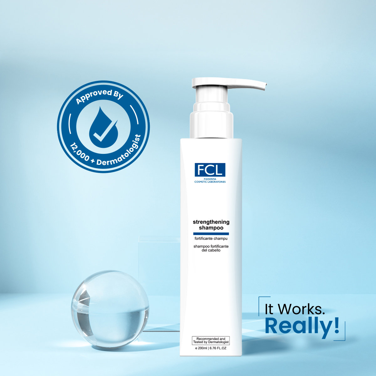 Fixderma Cosmetic Laboratories (FCL) Strengthening Shampoo, 200 ml, Pack of 1 Fixderma Cosmetic Laboratories (FCL) Strengthening Shampoo, 200 ml, Pack of 1