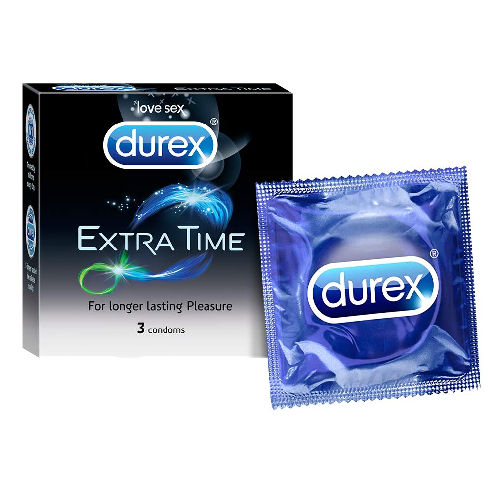 Durex Extra Time Condoms, 3 Count Price, Uses, Side Effects ...