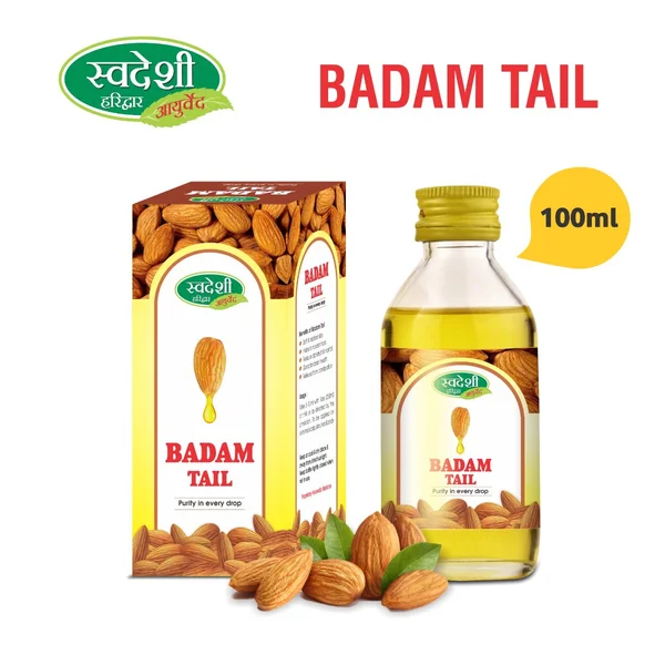 Swadeshi Pure Badam Tail, 100 ml