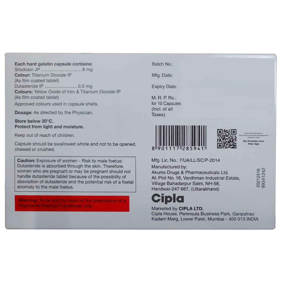 Silofast D 8 Capsule 10's, Pack of 10 Silofast D 8 Capsule 10's, Pack of 10