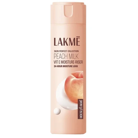 Lakme Peach Milk Moisturizer Body Lotion 60 ml | Peach Milk Extract, Vitamin C & E | Moisturises Skin For 24Hrs | Lightweight | Non Sticky | All Season CrÃ¨me | For All Skin Type