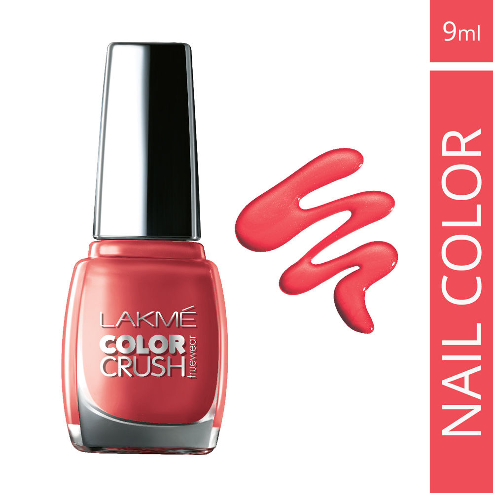 Lakme True Wear Color Crush Nail Color Shade-23, 9 ml, Pack of 1 