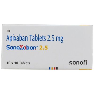 Sanoxaban 2.5 mg Tablet 10's, Pack of 10 TabletS