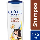 Clinic Plus Strong &amp; Thick Health Shampoo, 175 ml, Pack of 1