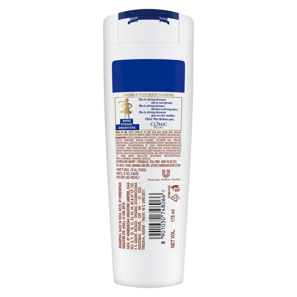Clinic Plus Strong & Thick Shampoo, 175 ml, Pack of 1 Clinic Plus Strong & Thick Shampoo, 175 ml, Pack of 1