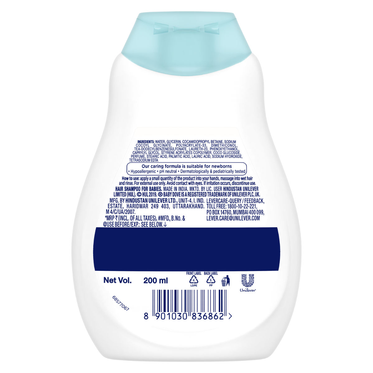 Baby Dove Rich Moisture Shampoo, 200 ml Price, Uses, Side Effects