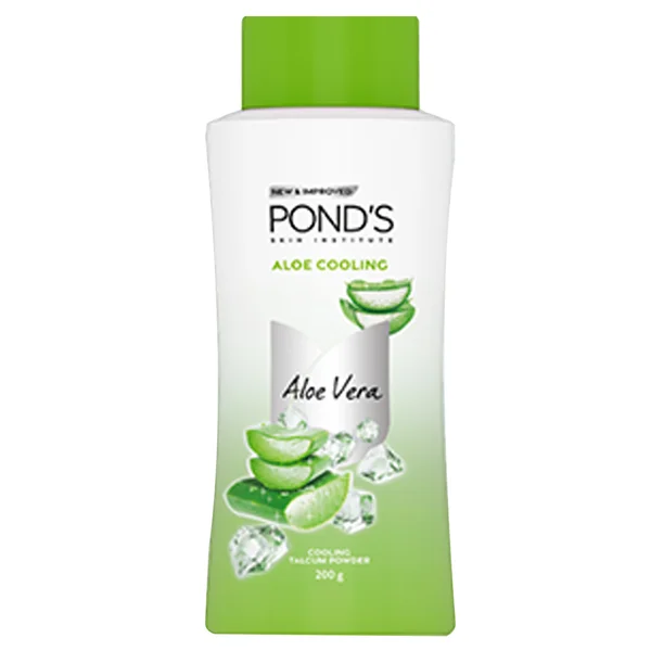 Pond's Aloe Cooling Talcum Powder, 200 gm