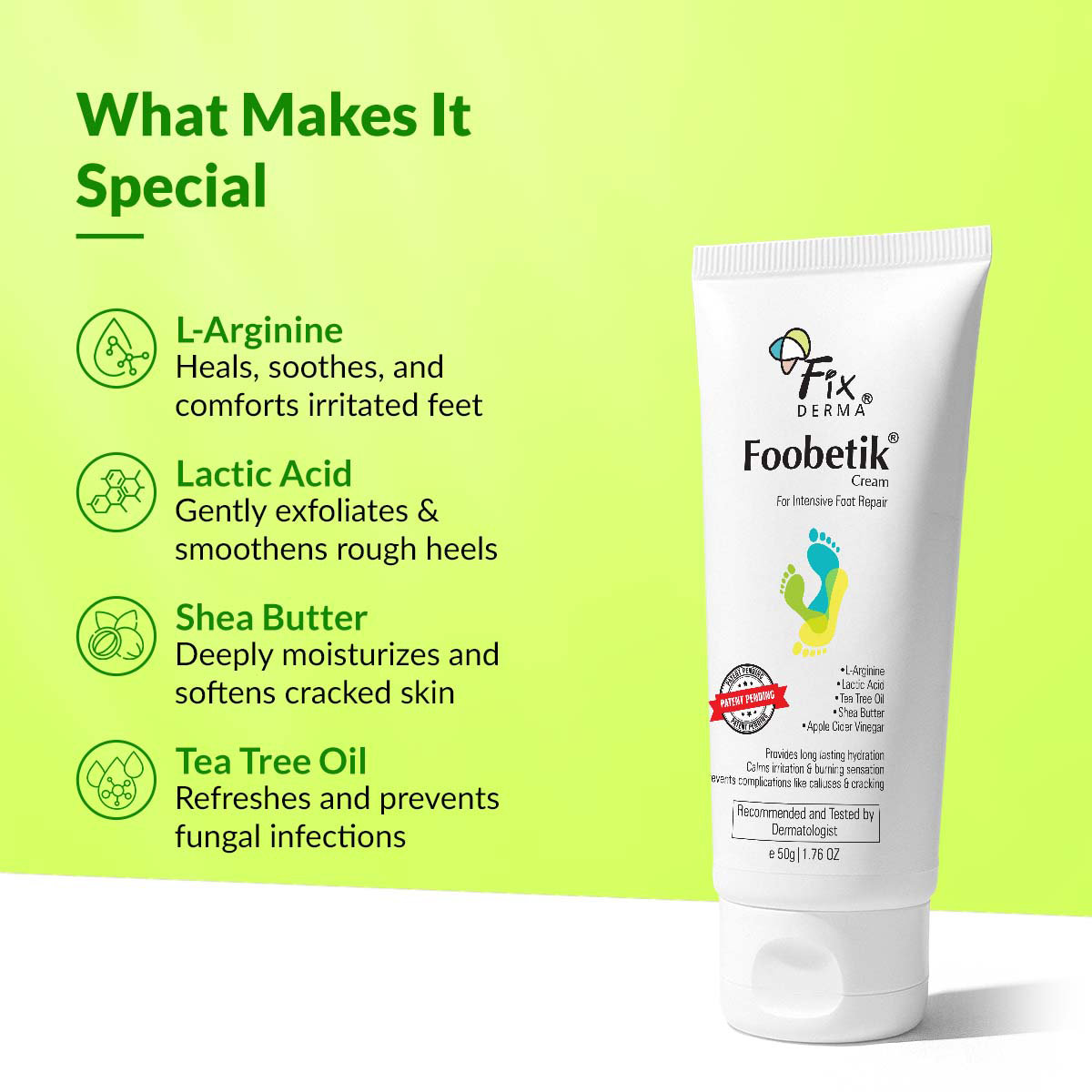 Fixderma Foobetik Cream, 50 gm, Pack of 1 Fixderma Foobetik Cream, 50 gm, Pack of 1