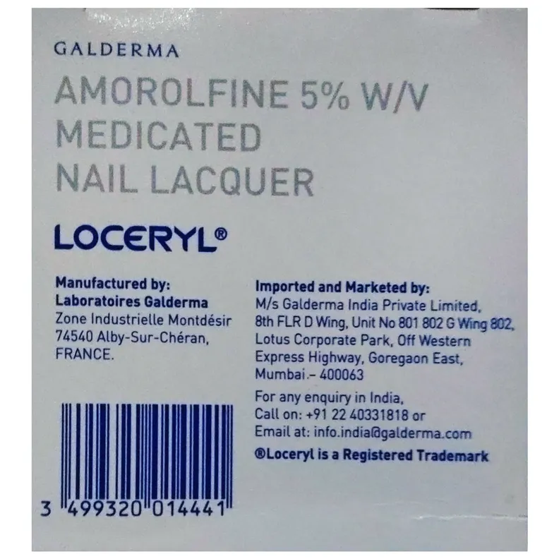 Buy Loceryl Nail Lacquer online | Uses, Side Effects, Price and ...