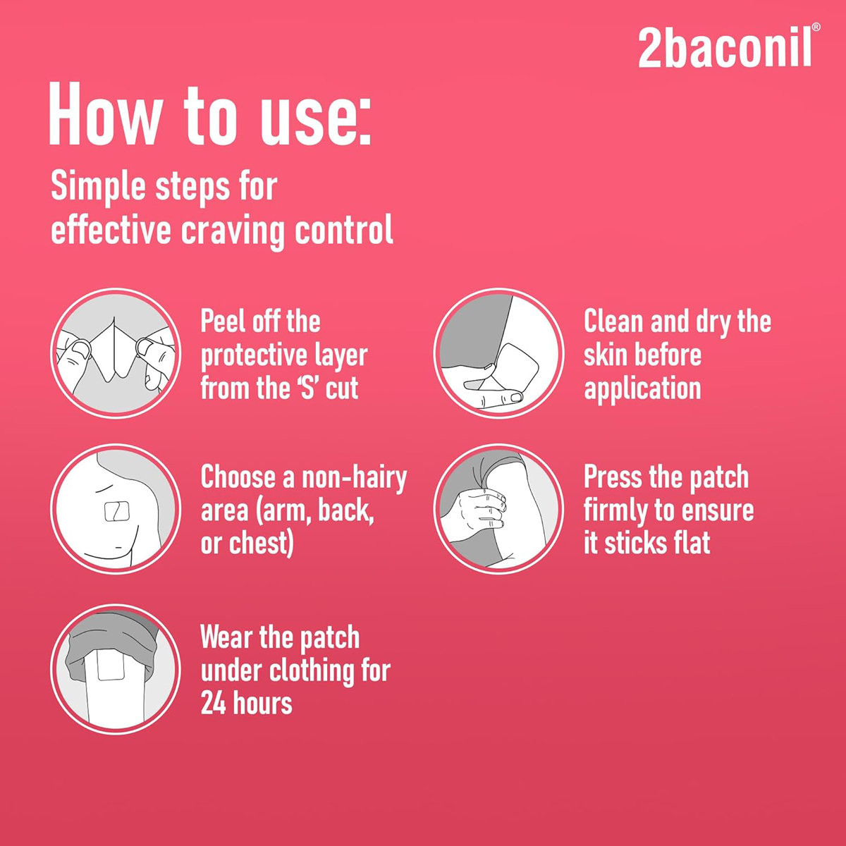 2baconil TTS10 7mg/24h Nicotine Transdermal Patch, 7 Count, Pack of 1 2baconil TTS10 7mg/24h Nicotine Transdermal Patch, 7 Count, Pack of 1