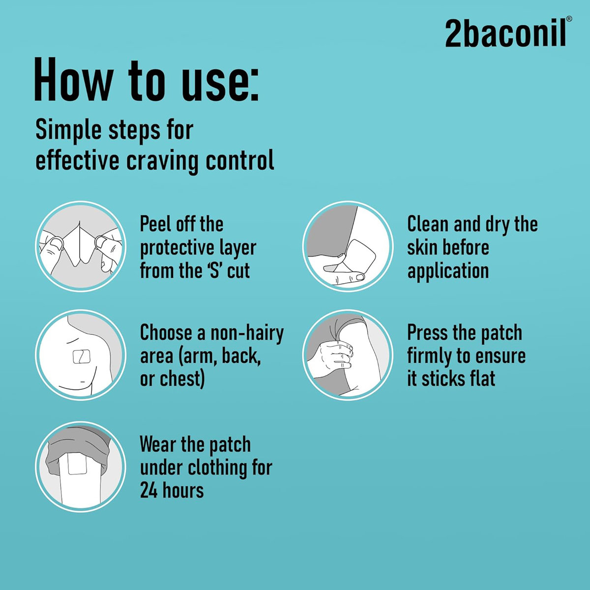 2baconil TTS30 21mg Patches, 7 Count, Pack of 1 2baconil TTS30 21mg Patches, 7 Count, Pack of 1