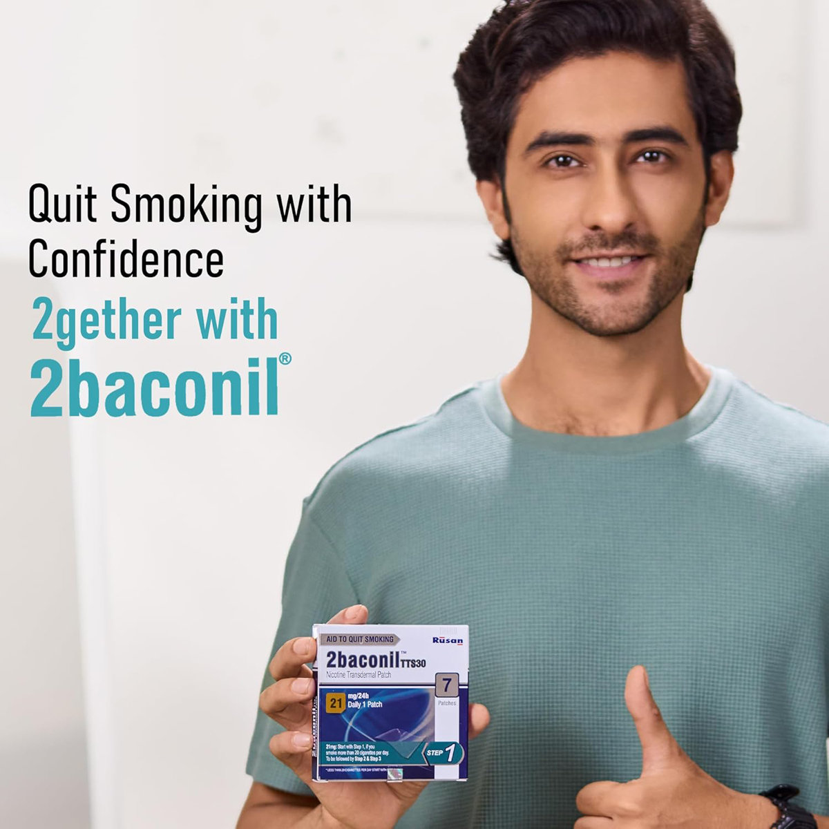 2baconil TTS30 21mg Patches, 7 Count, Pack of 1 2baconil TTS30 21mg Patches, 7 Count, Pack of 1