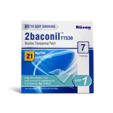 2baconil TTS30 Nicotine 21mg/24h Transdermal Patch 7's, Pack of 7