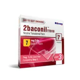 2Baconil TTS10 7mg/24h Nicotine Transdermal Patch, 7 Count, Pack of 1