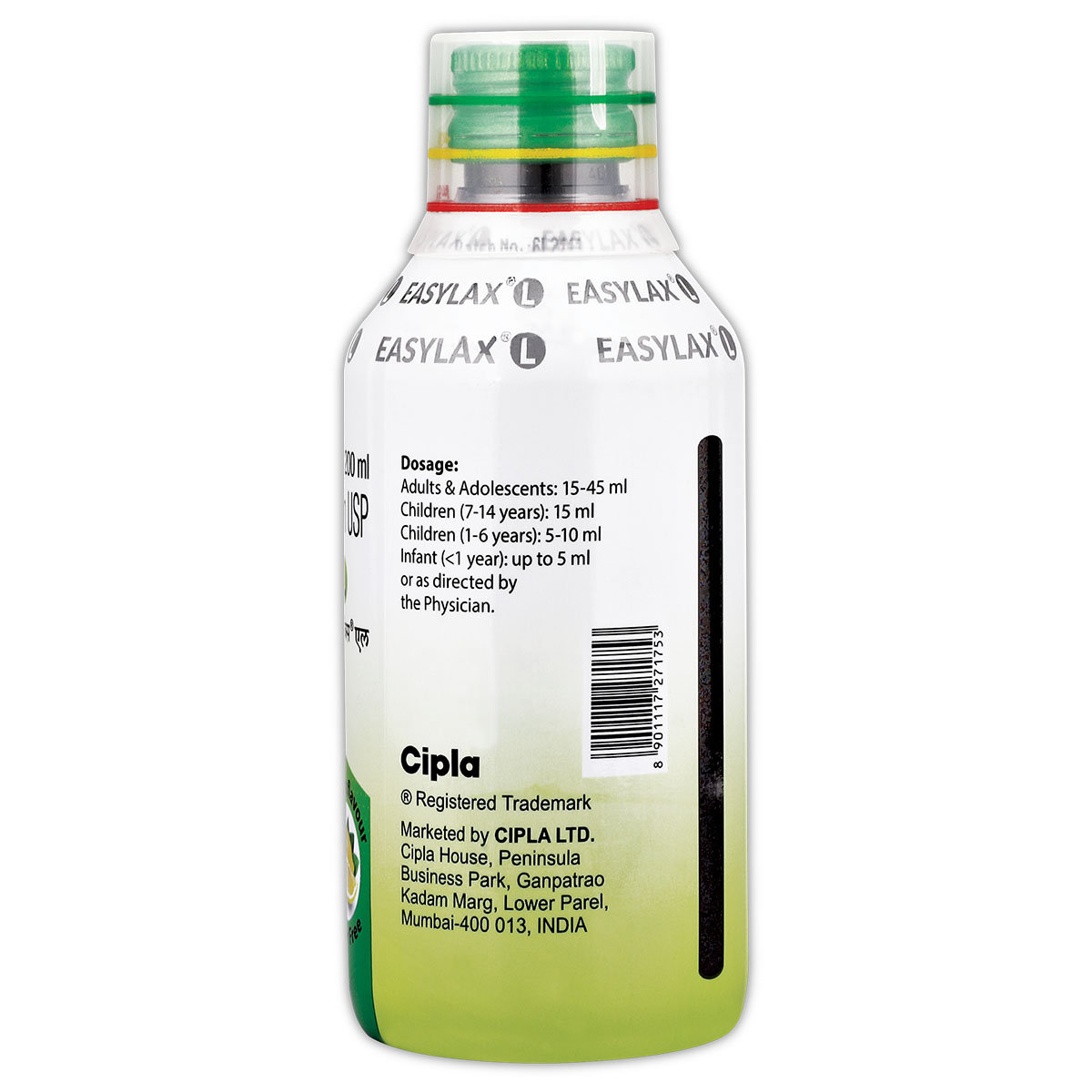 Easylax L Lemon Flavour Solution 200 ml, Pack of 1 SOLUTION Easylax L Lemon Flavour Solution 200 ml, Pack of 1 SOLUTION